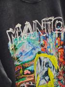 MANTO IVO tshirt- black